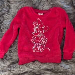 Disney Red Minnie Mouse Sweatshirt